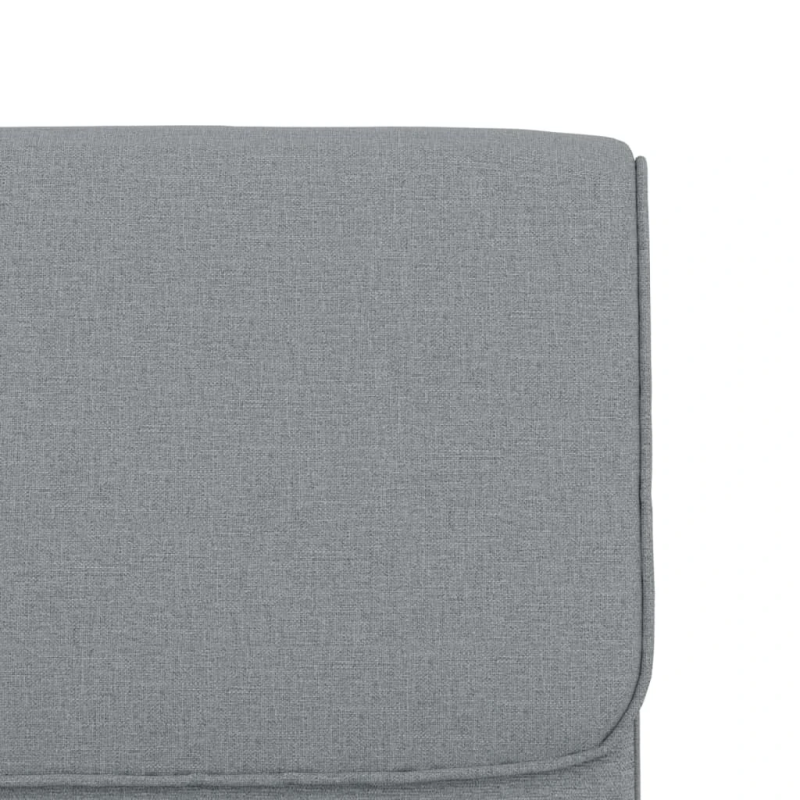 vidaXL atpūtas krēsls, gaiši pelēks, 55x64x80 cm, audums