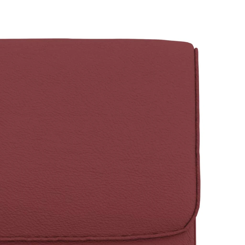 vidaXL atpūtas krēsls, vīnsarkans, 55x64x80 cm, mākslīgā āda