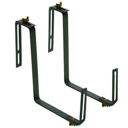 Balkona kastes turētājs metāla regulējams