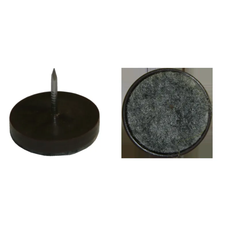 Paliktnis mēbelēm filca ar naglu 24mm 24gb.