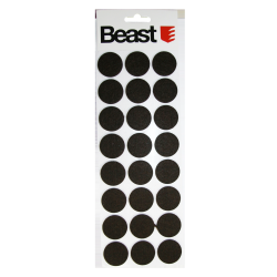 Paliktnis mēbelēm filca apaļš 28x3mm brūns 24gb.