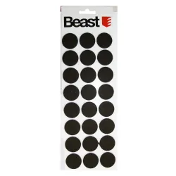 Paliktnis mēbelēm filca apaļš 28x3mm brūns 24gb.