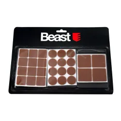 Paliktnis mēbelēm filca kompl. brūns 28gb.