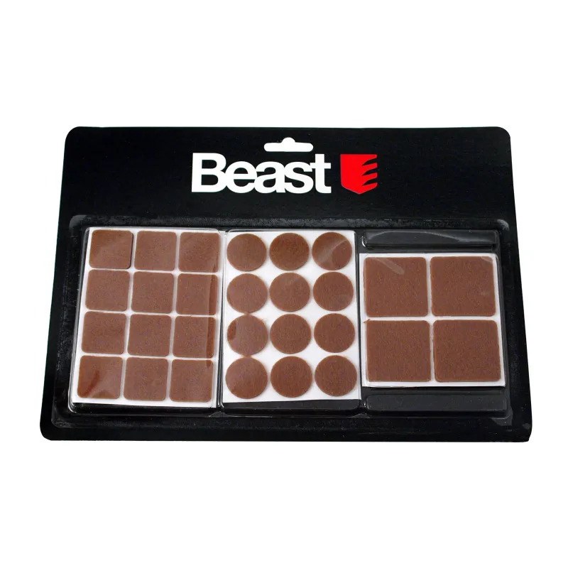 Paliktnis mēbelēm filca kompl. brūns 28gb.