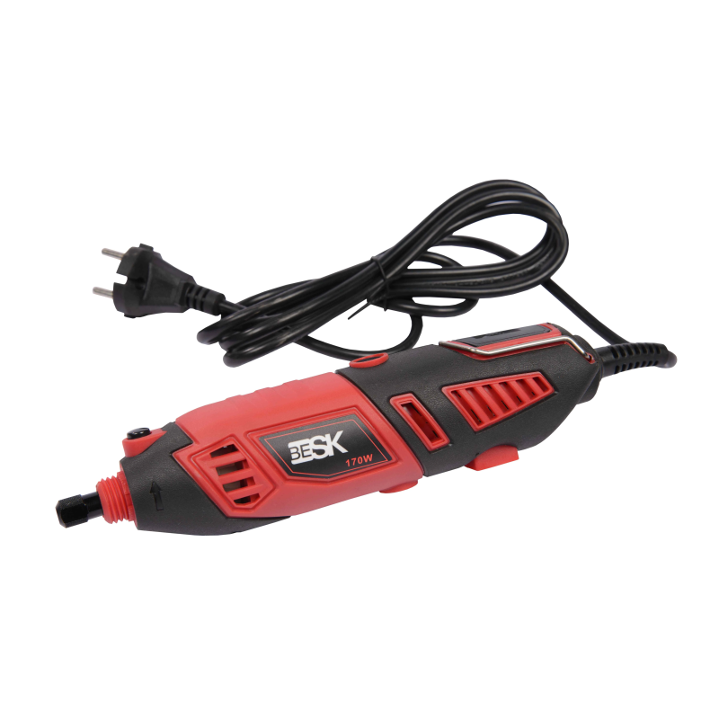 Slīpmašīna mini BMG170 170W pl.kastē ar akses. 40gb BESK ,10,