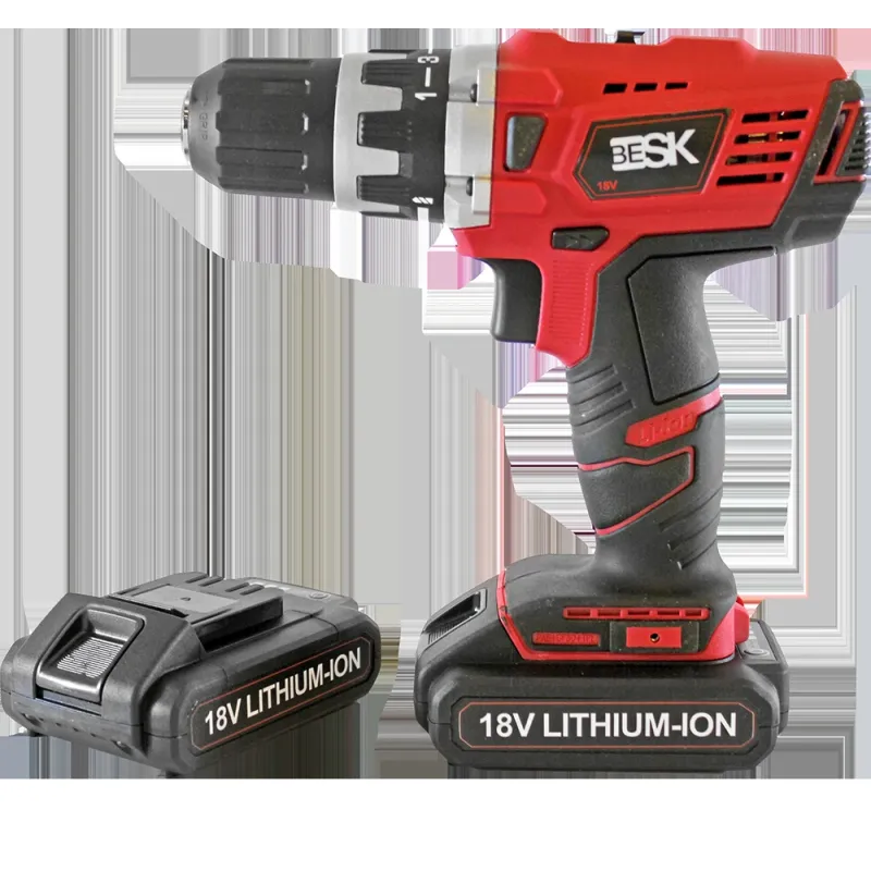 Skrūvgriezis ar akum. BCD18Li-2 18V dīvātr. ar 2 bat. BESK ,8,