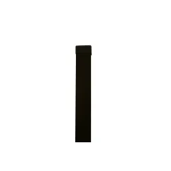 BESK square fence post 2 m, 60 × 40 × 1.51 mm, brown