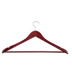 Tumepruun puidust riidepuu 44cm