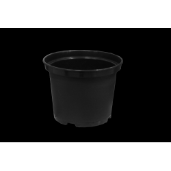 Podiņi apaļie melnie 28cm 10L