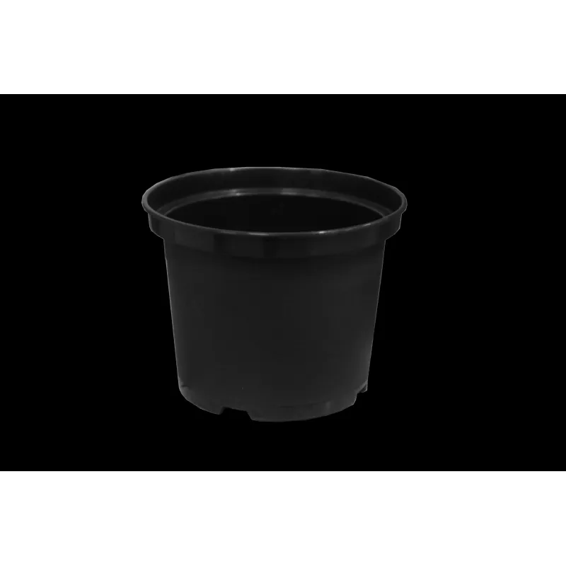 Podiņi apaļie melnie 28cm 10L