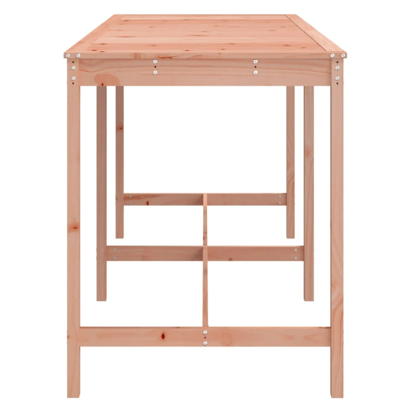 vidaXL dārza galds, 203,5x90x110 cm, Duglasa egles masīvkoks