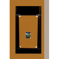 Vārti 1m x1.2m+slēdzis+2 rokt.. brūni