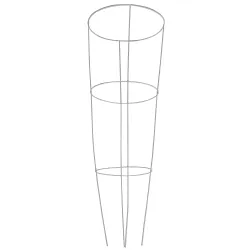 Atbalsts puķēm 84x30cm balts