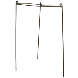 Atbalsts puķēm 3kāju, 60cm brūns