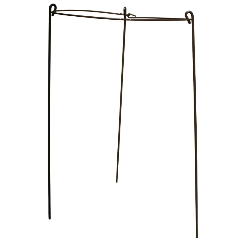 Atbalsts puķēm 3kāju, 60cm brūns