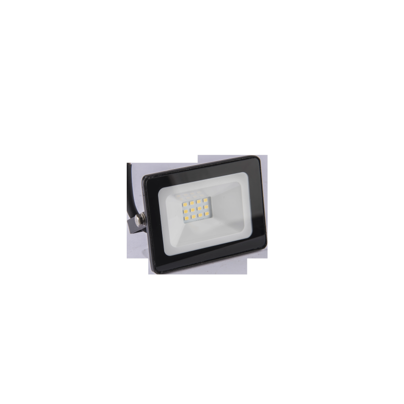 Prožektors LED 10W-IP65 melns