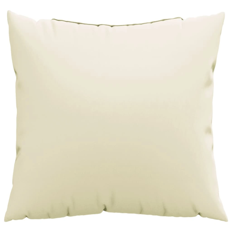 vidaXL dīvāna spilveni, 4 gab., 60x60 cm, krēmkrāsas audums