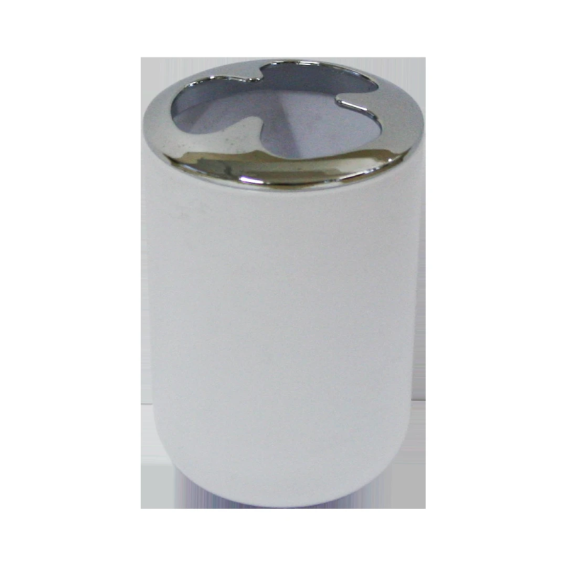 Zobu birstes trauks balts, plastmasas