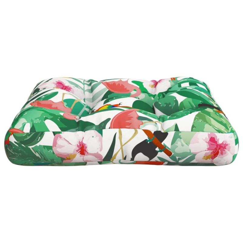 vidaXL dīvāna spilvens, 60x60x12 cm, audums, daudzkrāsains