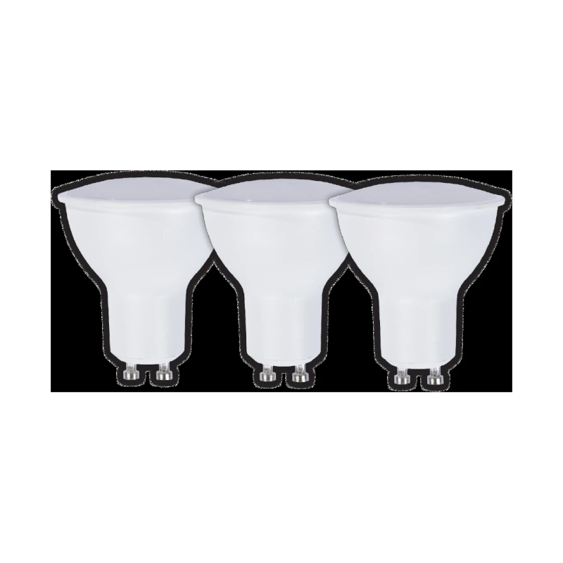 LED spuldze 7W GU10 560lm 3000k 3gb, BESK