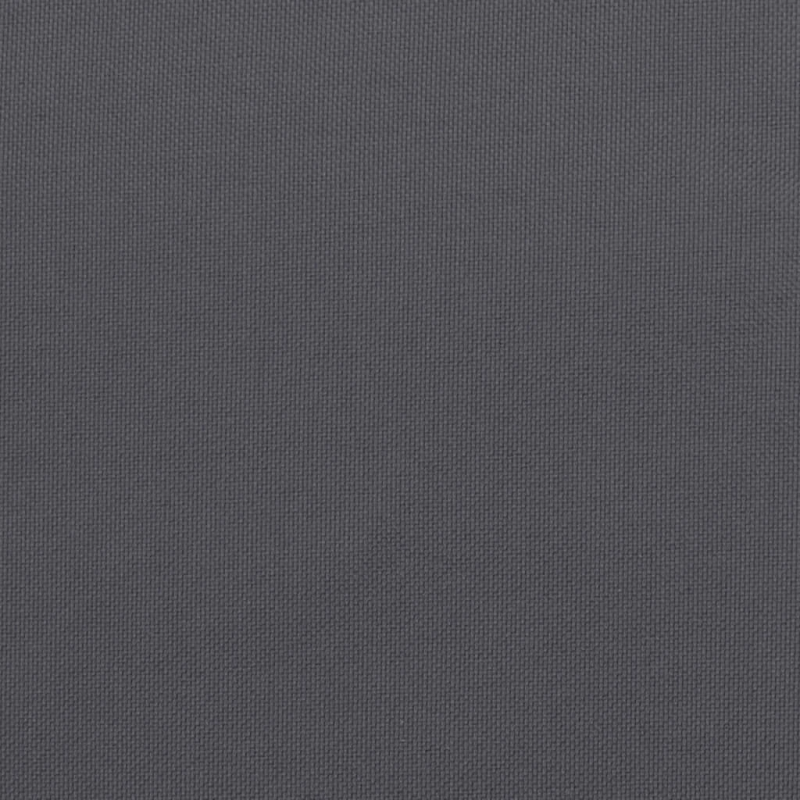 vidaXL palešu spilvens, 120x40x12 cm, audums, antracītpelēks
