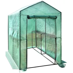 Siltumnīca Besk 155x140x200cm ar plauktiem