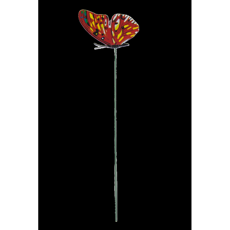 Dārza dekors Taurenis 12cm uz kociņa