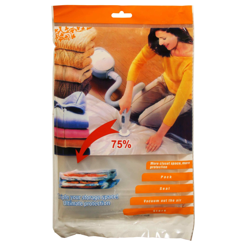 Uzglabāšanas maiss 80x100cm vakuuma