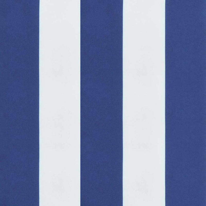 vidaXL spilveni, 2 gab., zilas un baltas svītras, 40x40x4 cm, audums