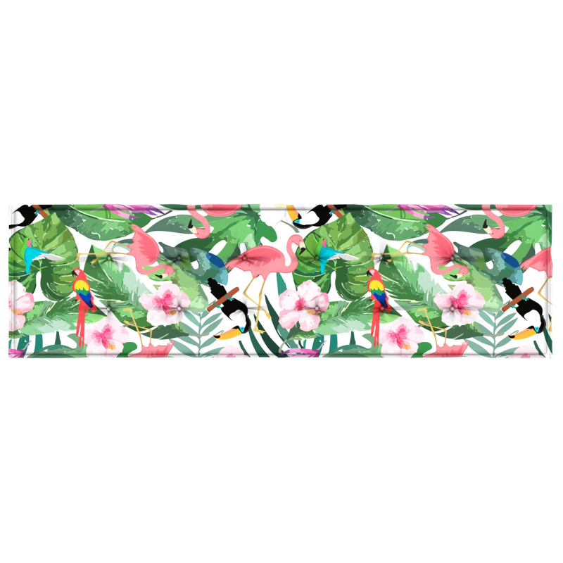 vidaXL Solā spilvens Daudzkrāsains 150 x 50 x 3 cm Oksforda audums