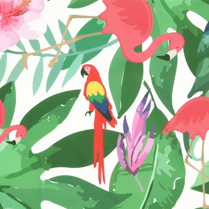 vidaXL dārza krēslu spilveni, 2 gab., krāsaini, 120x50x3 cm, audums