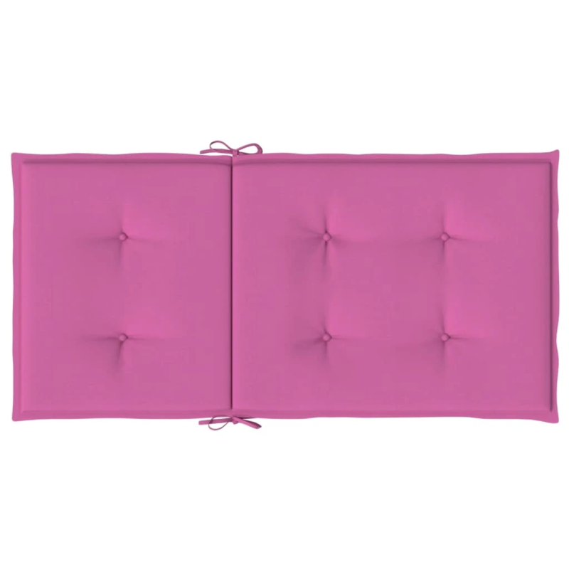 vidaXL krēslu spilveni, 4 gab., rozā, audums