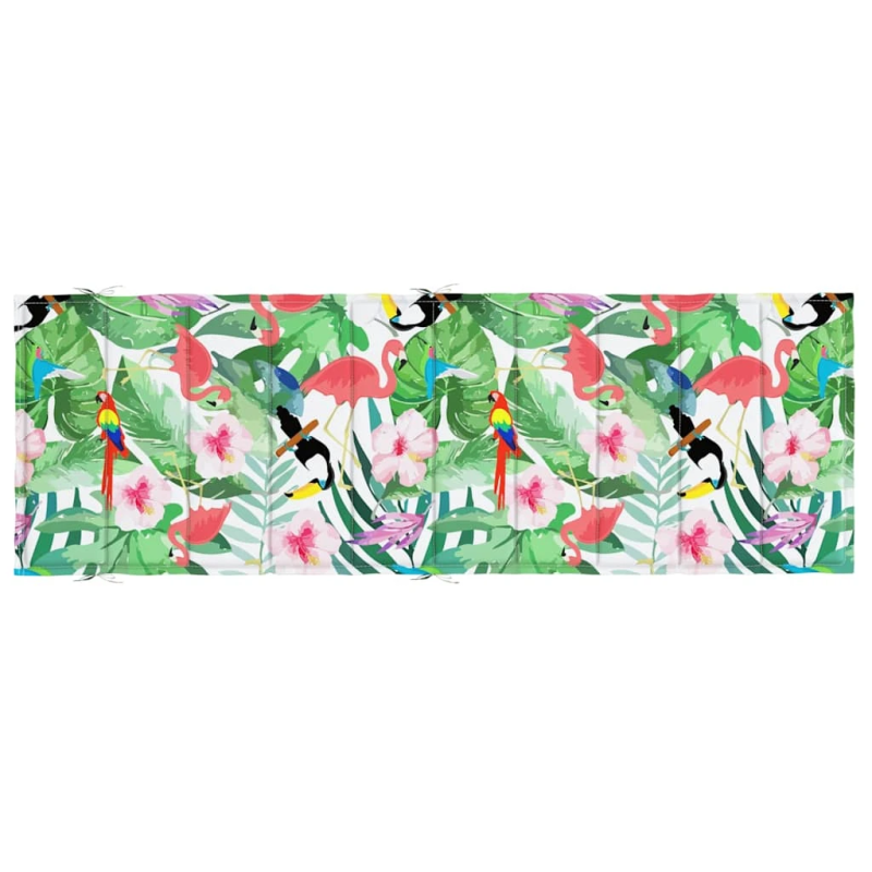 vidaXL sauļošanās krēsla matracis, krāsains audums