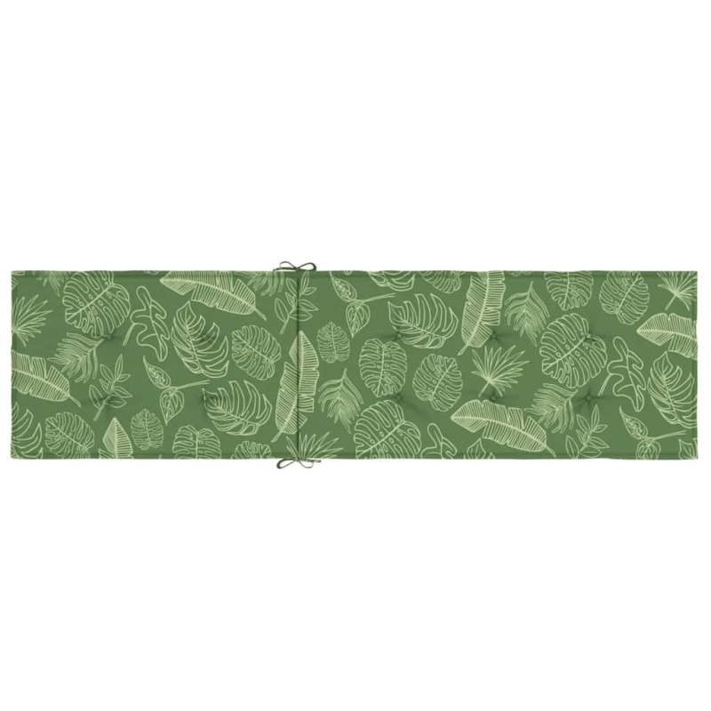 vidaXL sauļošanās krēsla matracis, lapu raksts