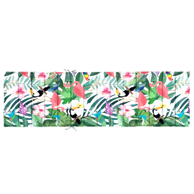 vidaXL sauļošanās krēsla matracis, krāsains audums