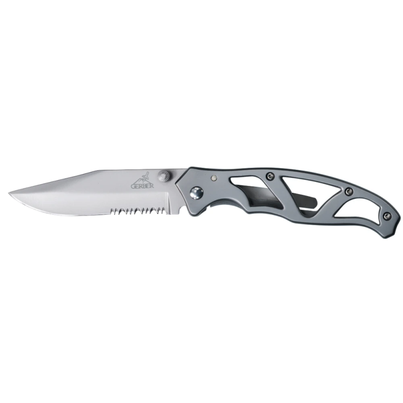 Nazis paraframe ii - stainless, serrated