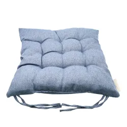 Paliktnis krēslam 40x40x4cm tumši zils