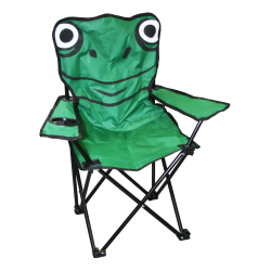 Kempinga krēsls bērniem varde