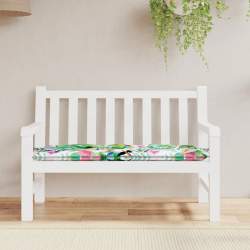 vidaXL dārza krēsla spilvens, krāsains, 120x50x7 cm, audums