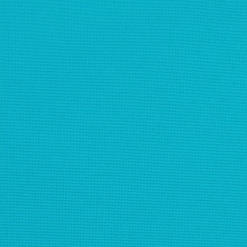 vidaXL dārza sola matracis, 120x50x7 cm, audums, tirkīzzils