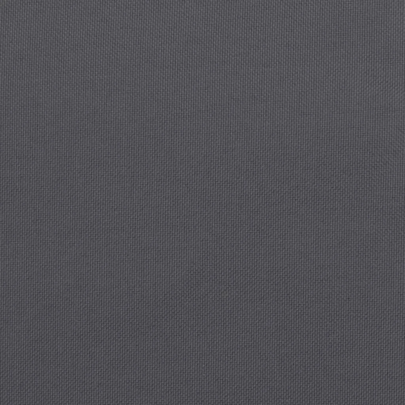 vidaXL dārza sola matracis, 200x50x7 cm, audums, antracītpelēks