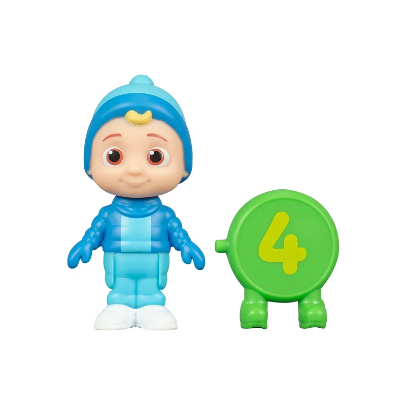 COCOMELON Pārsteiguma figūriņas komplekts ,1 figūra, aksesuārs,, Ciparu pārsteigums