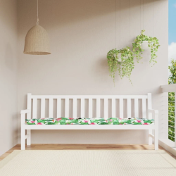 vidaXL dārza sola matracis, 200x50x7 cm, audums, daudzkrāsains