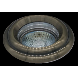 Dekoratīvs apgaismes ķermenis DIA88H28mm antīka bronza BESK