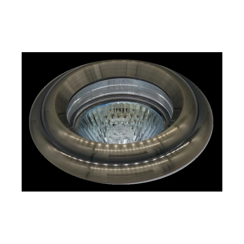 Dekoratīvs apgaismes ķermenis DIA88H28mm antīka bronza BESK