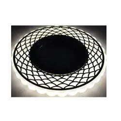 Dekoratīvs apgaismes ķermenis DIA100H20mm BESK