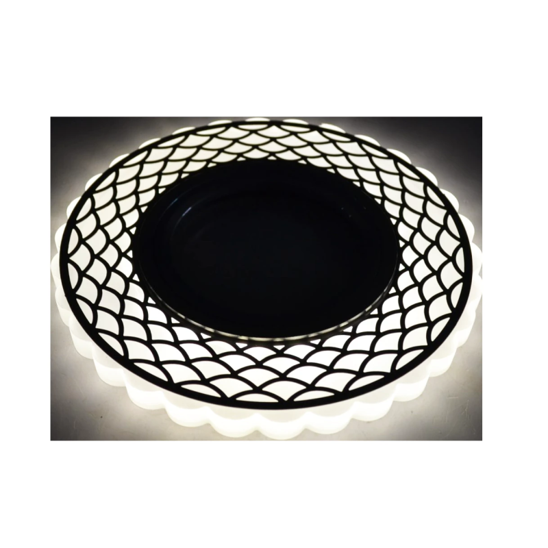 Dekoratīvs apgaismes ķermenis DIA100H20mm BESK