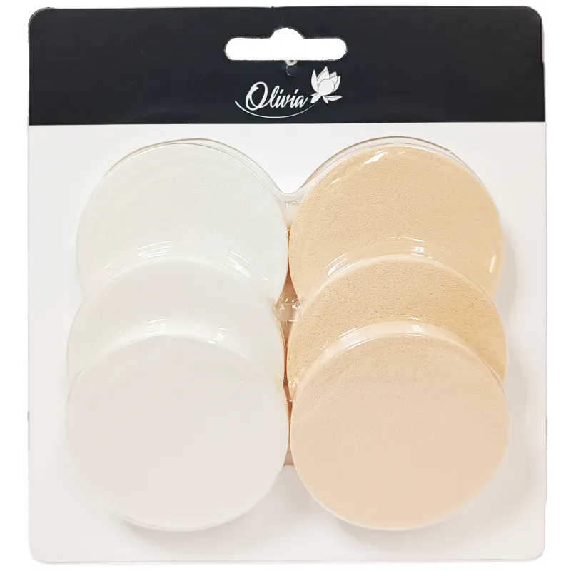 Kosmētikas sūkļi D5.5cm 6gb