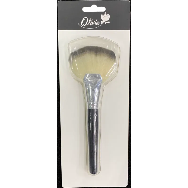 Kosmētikas ota 18.5cm 1gb vēdekļveida