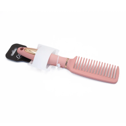 Matu ķemme 22cm 1gb gaiši rozā